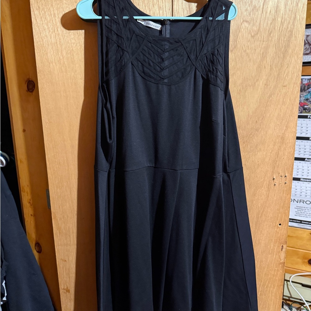 Maurices Black Sleeveless Mini Dress
